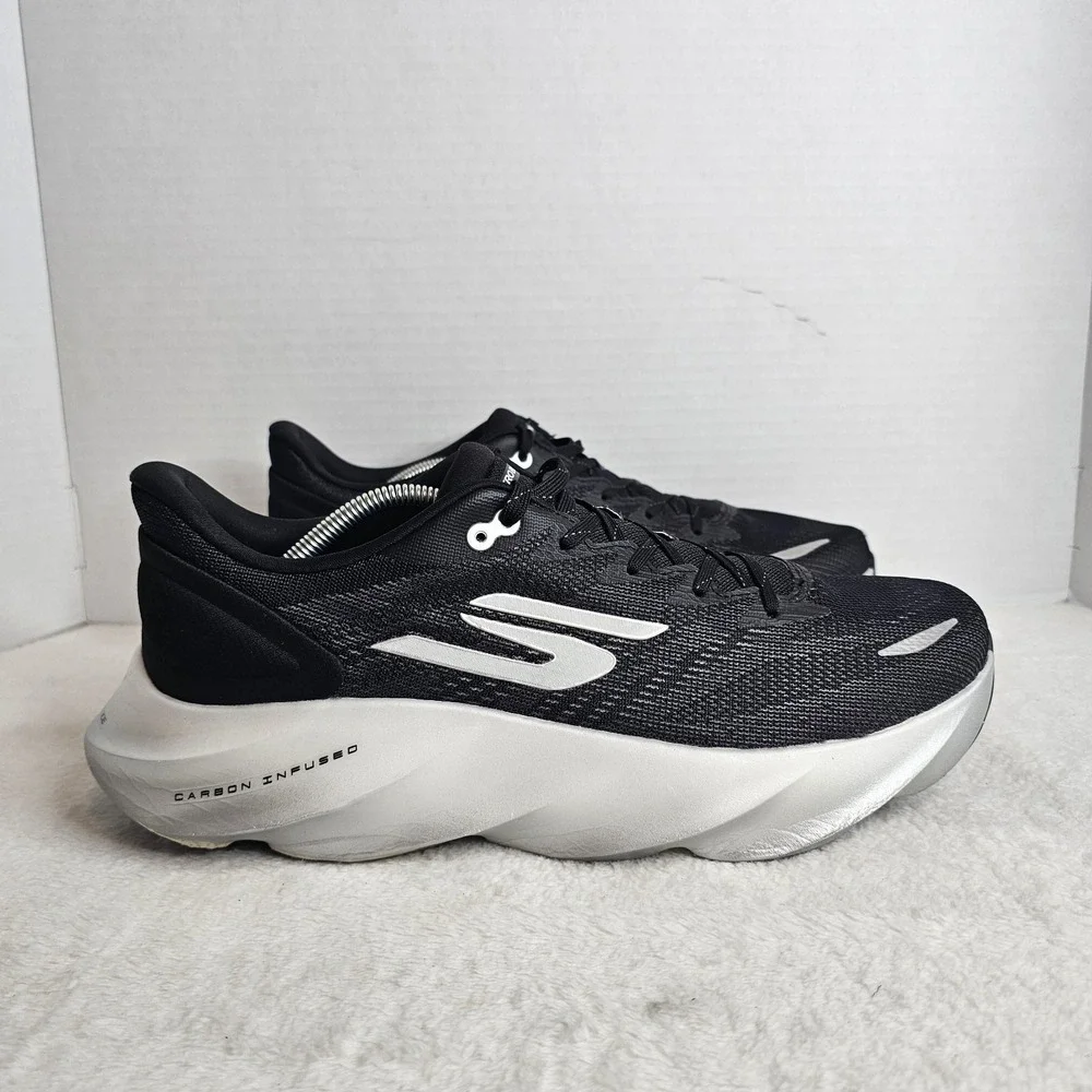 Skechers Aero Burst Running Shoes Black Men's Size 12.5 US
